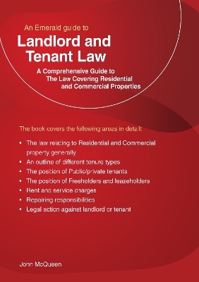 An Emerald Guide to Landlord and Tenant Law - John McQueen