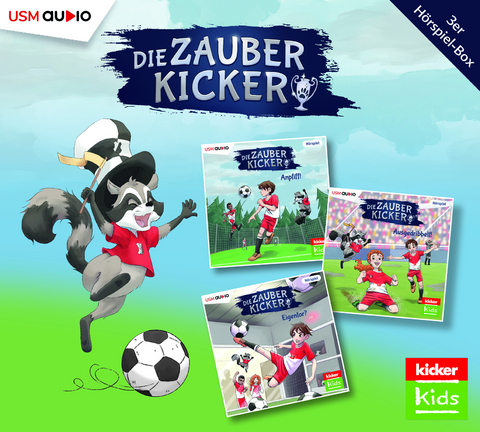 Die Zauberkicker Hörbox Folgen 1-3 (3 Audio CDs) - Benjamin Schreuder, Fabian Lenk