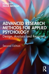 Advanced Research Methods for Applied Psychology - Brough, Paula