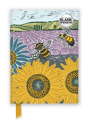 Kate Heiss: Sunflower Fields (Foiled Blank Journal) - 