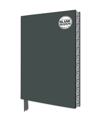 Charcoal Blank Artisan Notebook (Flame Tree Journals) - 