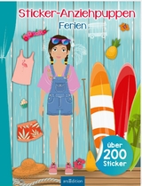 Sticker-Anziehpuppen – Ferien