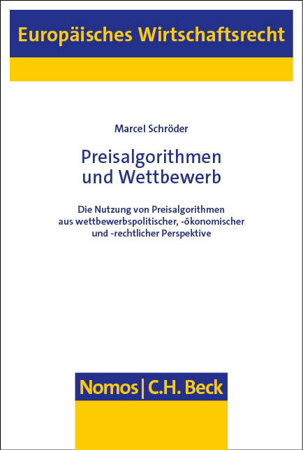 Preisalgorithmen und Wettbewerb - Marcel Schröder