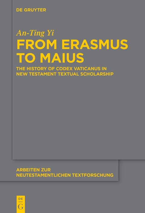 From Erasmus to Maius - An-Ting Yi