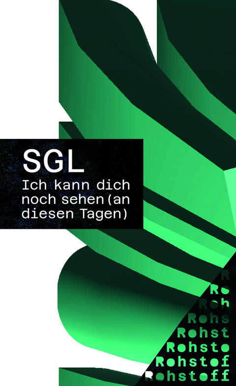 Ich kann dich noch sehen (an diesen Tagen) - Simoné Goldschmidt-Lechner