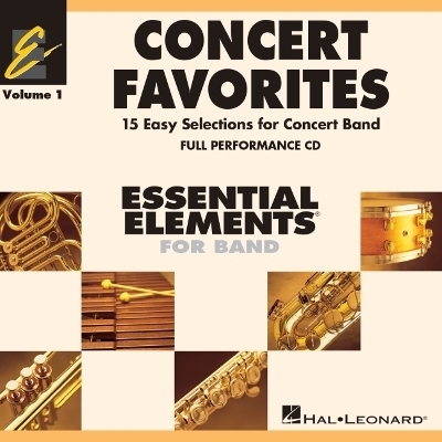 Concert Favorites Vol. 1 - CD