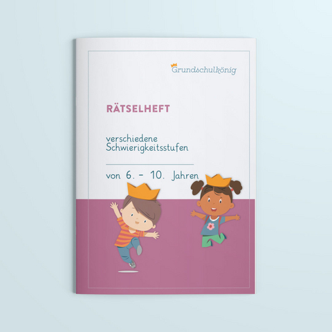 Rätselheft vom Grundschulkönig - Stefanie Dünzinger, Manuela Winter