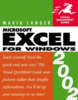 Excel 2002 for Windows - Langer, Maria