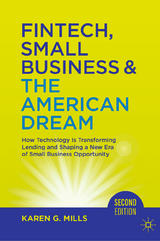 Fintech, Small Business & The American Dream - Mills, Karen G.