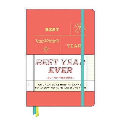 Knock Knock Best Year Ever Large Hardcover Planner -  Knock Knock