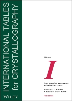 International Tables for Crystallography, Volume I - 