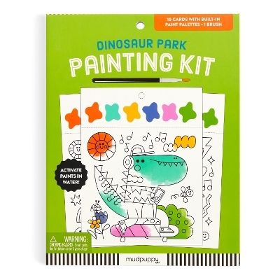 Dinosaur Park Painting Kit -  MUDPUPPY