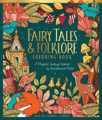 Fairy Tales & Folklore Coloring Book - Emelie Lidehäll Öberg