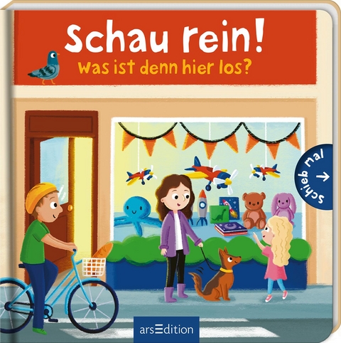 Schau rein! Was ist denn hier los?