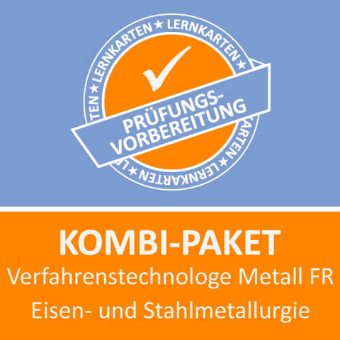 Kombi-Paket Verfahrenstechnologe Metall FR Eisen- und Stahlmetallurgie Lernkarten - Jennifer Christiansen, M. Rung-Kraus