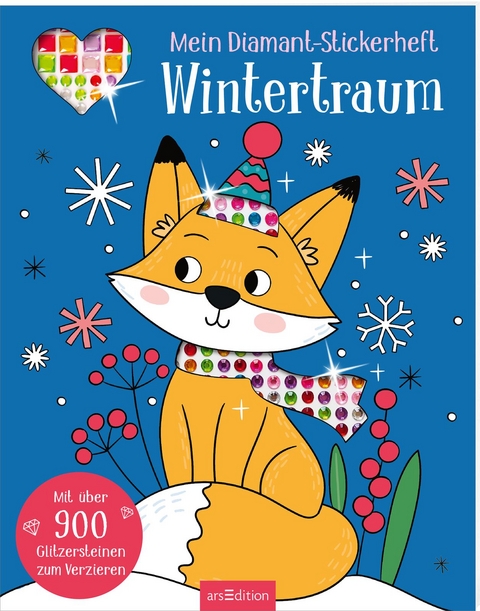 Mein Diamant-Stickerheft – Wintertraum