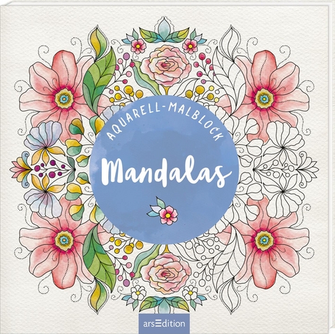 Aquarell-Malblock - Mandalas