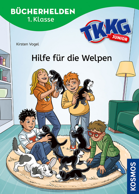 TKKG Junior, Bücherhelden 1. Klasse, Hilfe für die Welpen - Kirsten Vogel