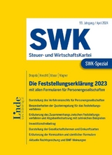 SWK-Spezial Die Feststellungserklärung 2023 - Drapela, Christian; Knechtl, Markus; Moser, Sieglinde; Wagner, Silvia