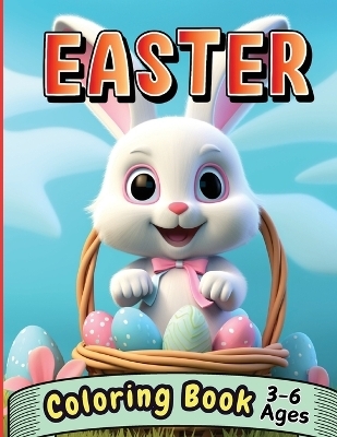 Easter Coloring Book 3-6 Ages -  Tobba