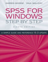 SPSS for Windows Step-by-Step - George, Darren; Mallery, Paul