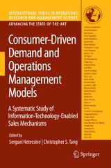 Consumer-Driven Demand and Operations Management Models - 