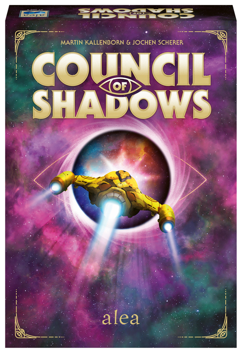 Ravensburger 27366 - Council of Shadows, Strategiespiel für 1-4 Spieler ab 14 Jahren, alea Spiele - Martin Kallenborn, Jochen Scherer