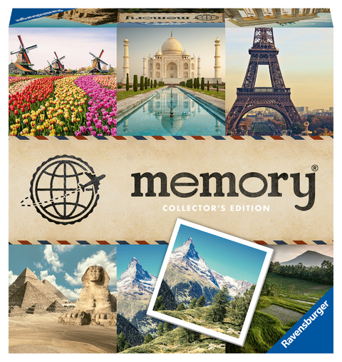 Ravensburger Collector's memory® Schönste Reiseziele – 27379 - Das weltbekannte Gedächtnisspiel mit Bildern von Traumorten, ein besonderes memory® und eine tolle Inspiration für Reiselustige - William H. Hurter