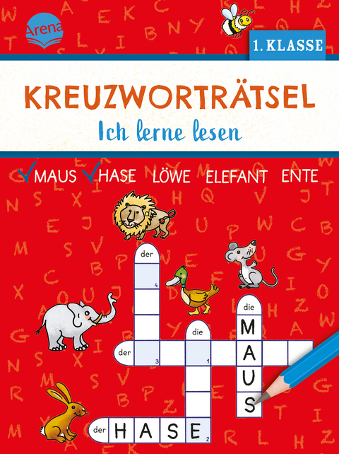 Kreuzworträtsel. Ich lerne lesen (1. Klasse) - Barbara Geßner