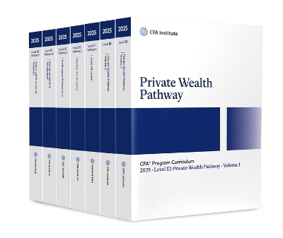 2025 CFA Program Curriculum Level III Private Wealth Pathway Box Set -  CFA Institute