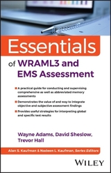 Essentials of WRAML3 and EMS Assessment - Adams, Wayne; Sheslow, David; Hall, Trevor A.