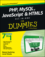 PHP, MySQL, JavaScript & HTML5 All-in-One For Dummies - Steve Suehring, Janet Valade