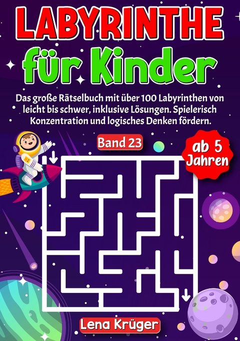 Labyrinthe für Kinder ab 5 Jahren - Band 23 - Lena Krüger