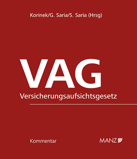 VAG - Versicherungsaufsichtsgesetz - 