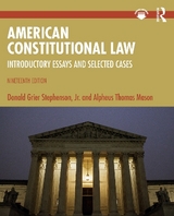 American Constitutional Law - Stephenson Jr., Donald Grier; Mason, Alpheus Thomas