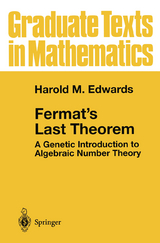 Fermat's Last Theorem - Harold M. Edwards