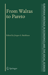 From Walras to Pareto - 