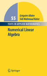 Numerical Linear Algebra - Grégoire Allaire, Sidi Mahmoud Kaber