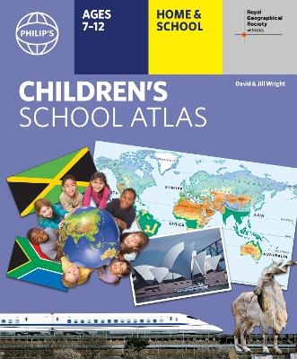 Philip's RGS Children's  School Atlas - David Wright, Jill Wright,  Philip's Maps