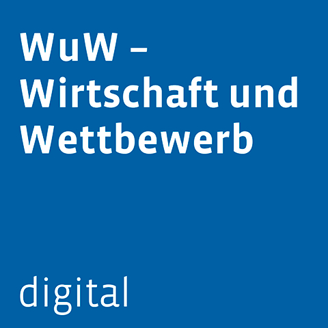 WuW - Wirtschaft und Wettbewerb digital