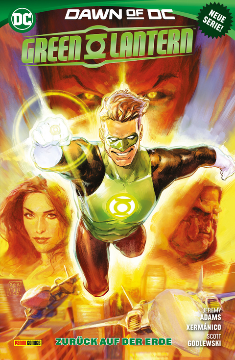 Green Lantern - Jeremy Adams,  Xermanico, Scott Godlewski