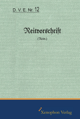 D. V. E. Nr. 12 Reitvorschrift - 