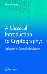 A Classical Introduction to Cryptography - Serge Vaudenay