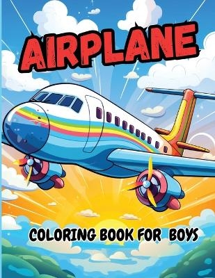 Airplane Coloring Book For Boys -  Tobba