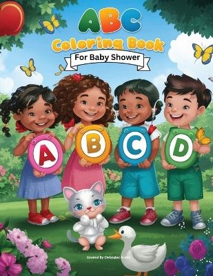 Abc Coloring Book For Baby Shower - Christabel Austin