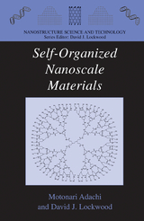 Self-Organized Nanoscale Materials - 