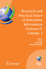 Research and Practical Issues of Enterprise Information Systems II Volume 2 - 