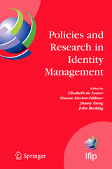 Policies and Research in Identity Management - 