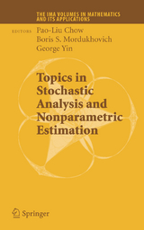 Topics in Stochastic Analysis and Nonparametric Estimation - 