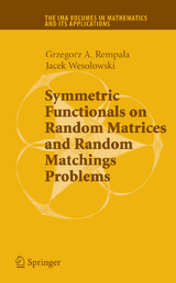 Symmetric Functionals on Random Matrices and Random Matchings Problems - Grzegorz Rempala, Jacek Wesolowski